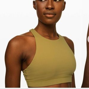 Lululemon Energy Bra *High Neck Grape Leaf Sz 6